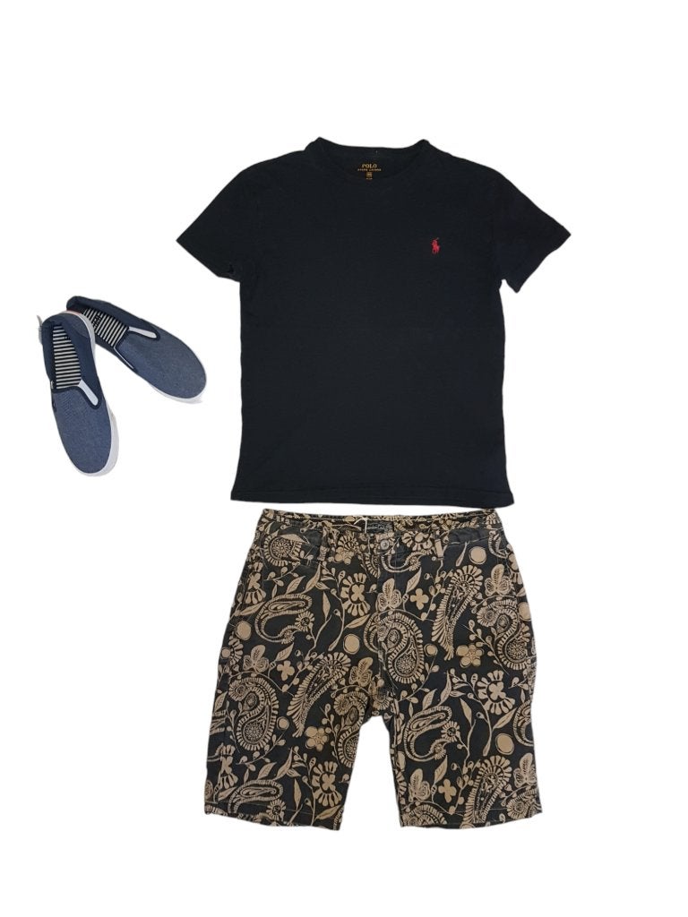 Prachtige SCOTCH & SODA short maat 28. NIEUW!, Kleding | Heren, Broeken en Pantalons, Verzenden, Zwart, Nieuw, Scotch & Soda