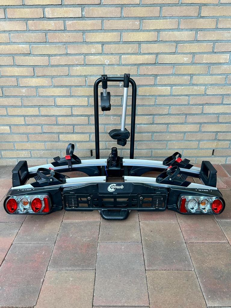 Anwb touring flex plus 2 met draagtas, kantelbaar, inklapbr, Ophalen, Gebruikt, Elektrische fiets, 2 fietsen
