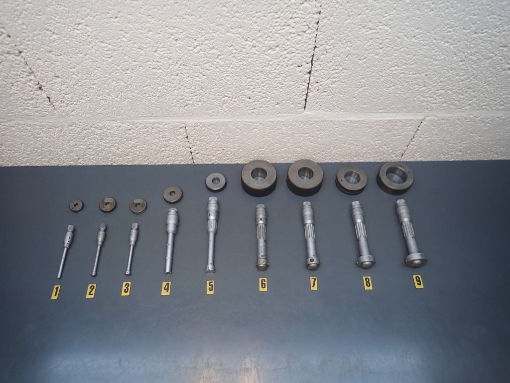 3 punts binnen micrometers 6 t/m 40mm Tesa, Niet ingevuld, Niet ingevuld, Niet ingevuld