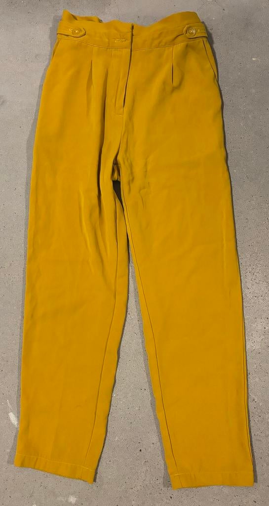 Twee broeken - Gaudi Zomerbroek Geel/Bruin Maat M, Kleding | Dames, Maat 38/40 (M), Geel, Ophalen of Verzenden, Lang
