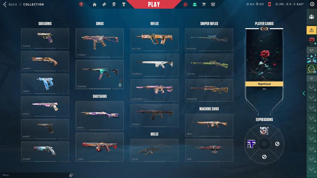 Valorant Account - Total spend = €1180 "122 skins", Ophalen, Nieuw