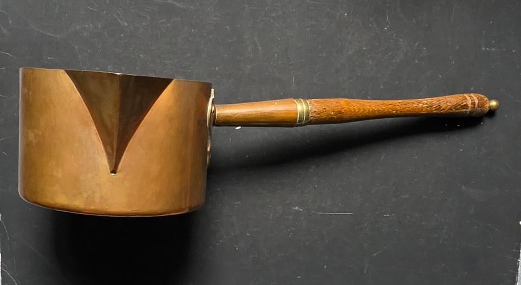 Oude chocolade pan Cladder & Jansen, Ophalen of Verzenden
