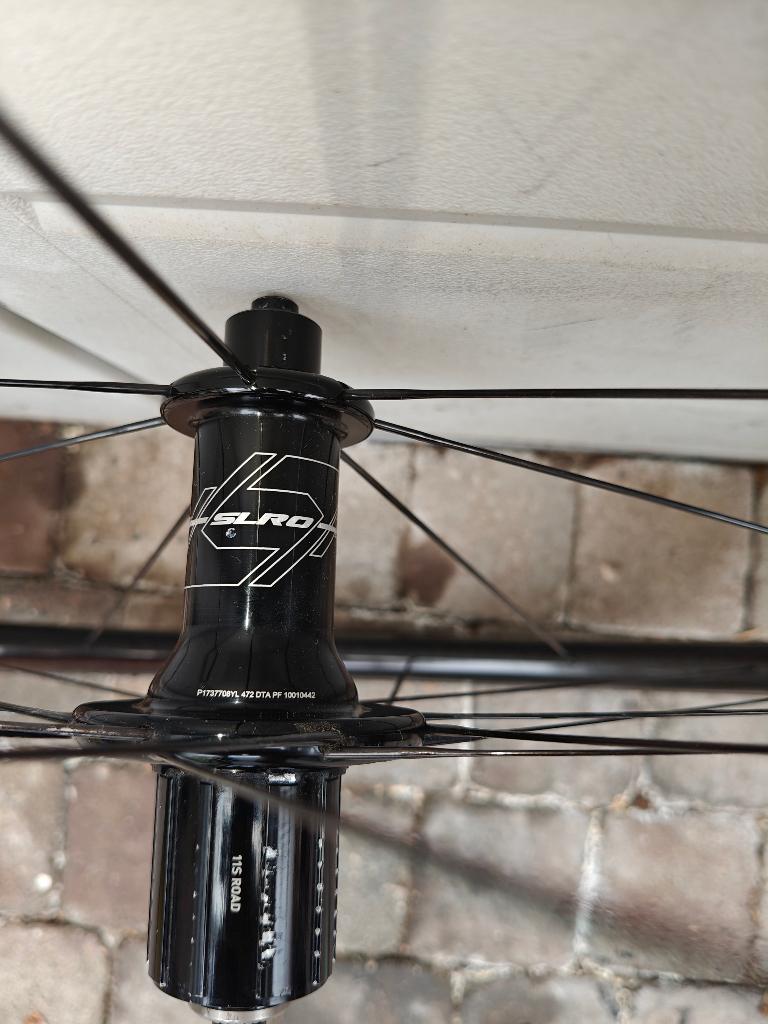 Giant SLR-0 wielset, Fietsen en Brommers, Fietsonderdelen, Wiel, Gebruikt, Racefiets, Carbon
