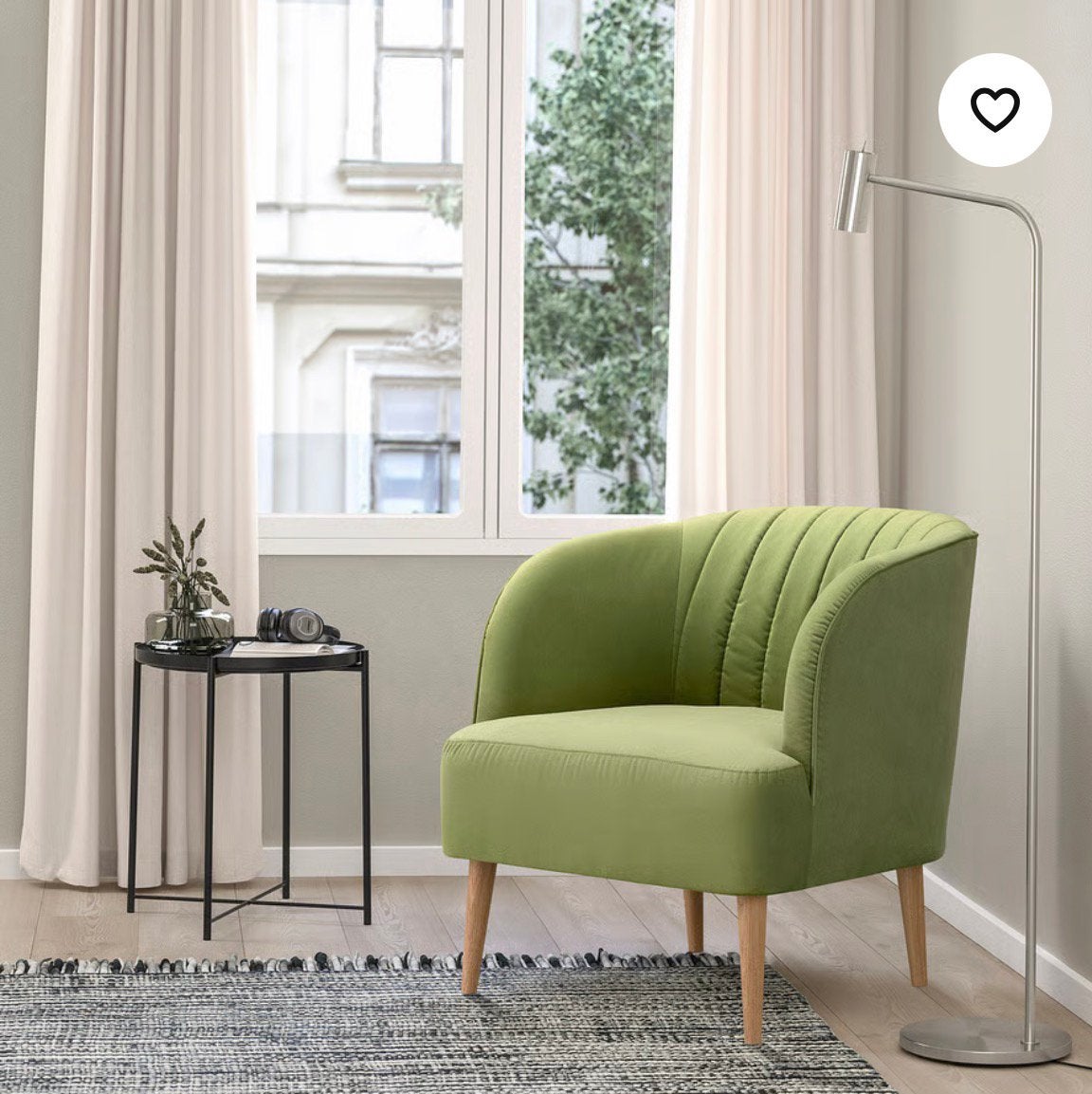 IKEA fauteuil Fullosa als nieuw, Ophalen, Zo goed als nieuw, 75 tot 100 cm, 50 tot 75 cm