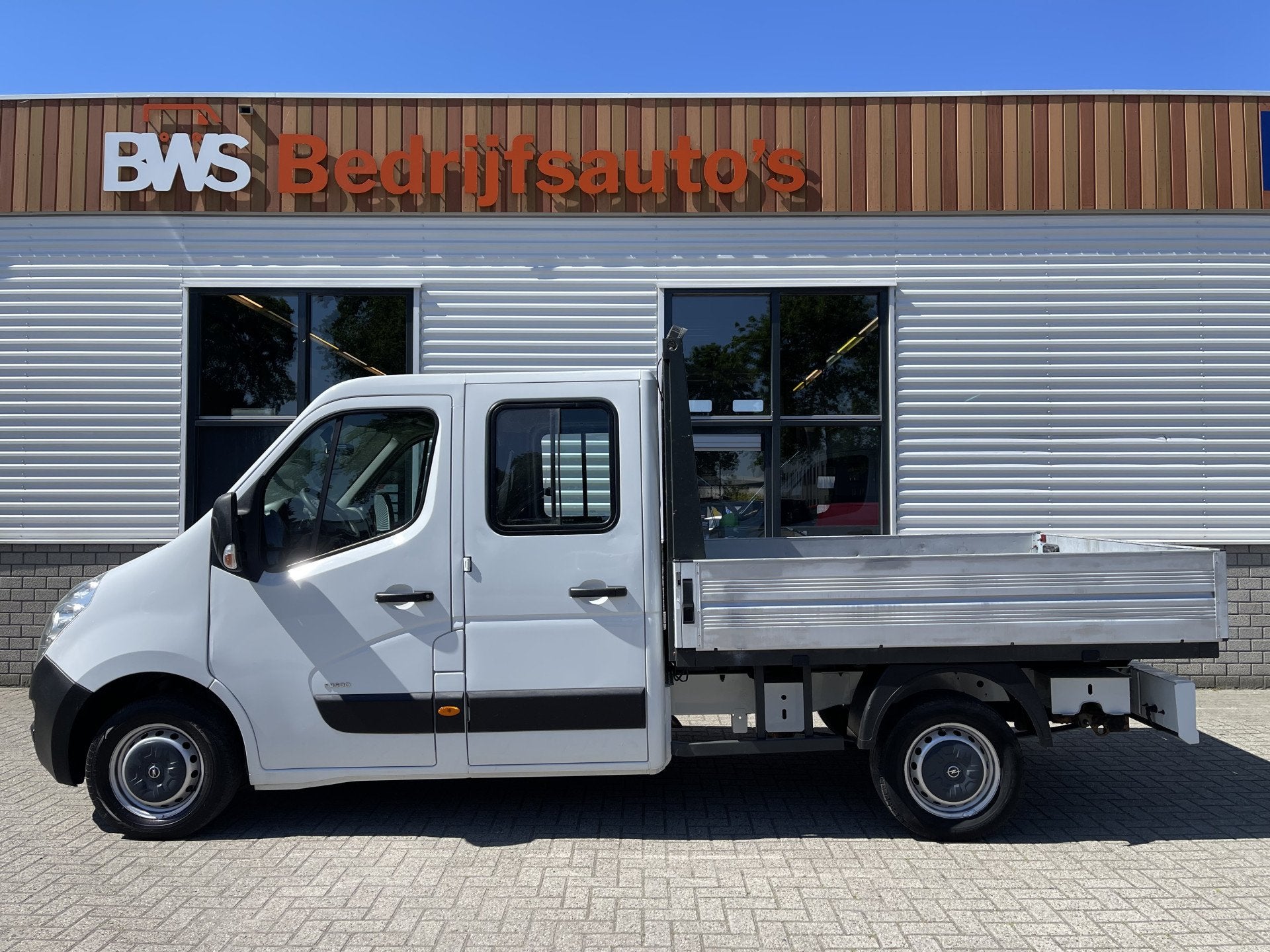 Opel Movano 2.3 CDTI 125pk L2 DC 7 persoons / rijklaar € 1, Gebruikt, Huisgarantie, Met garantie (alle), Wit