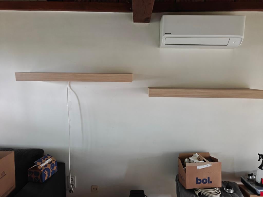 Wand plankjes, Ophalen, Gebruikt
