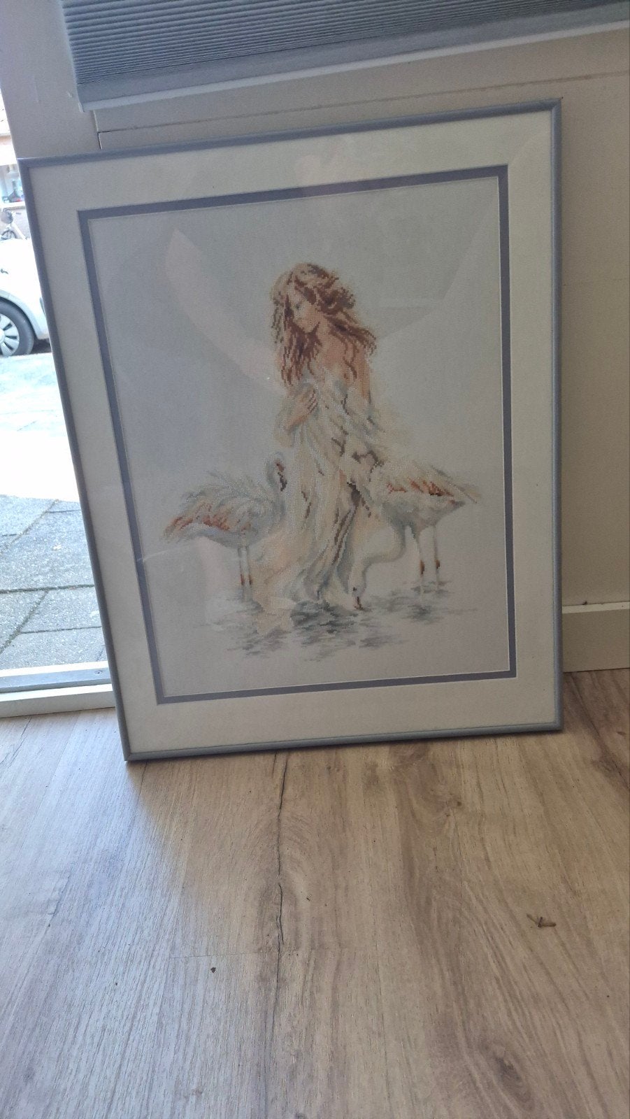 Schilderij geborduurd, Ophalen, Minder dan 50 cm, Schilderij