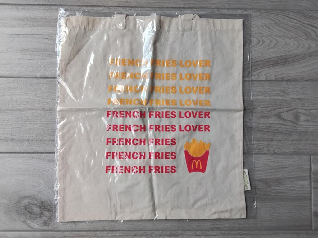 McDonald's French Fries Lover Tote Bag - Nieuw, Ophalen of Verzenden, Nieuw