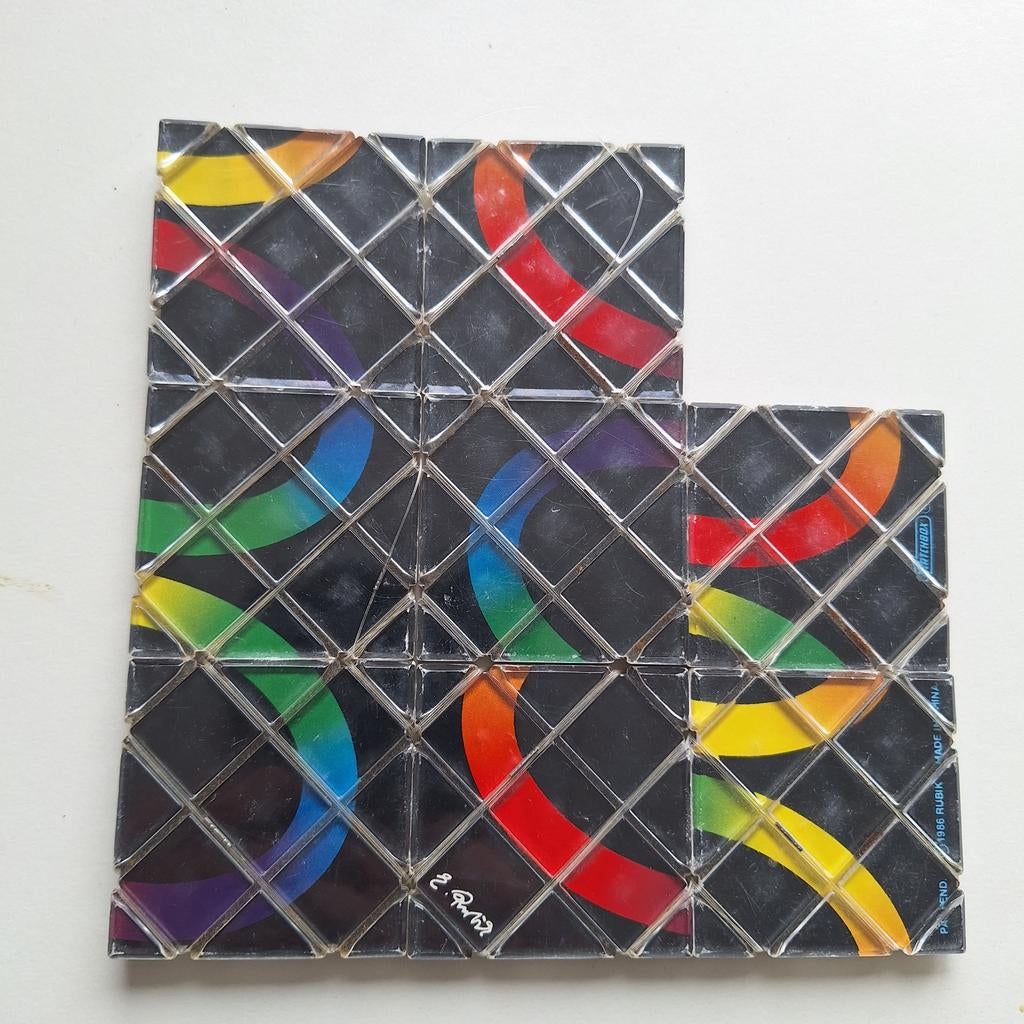 Vintage Rubik's puzzel, Ophalen of Verzenden