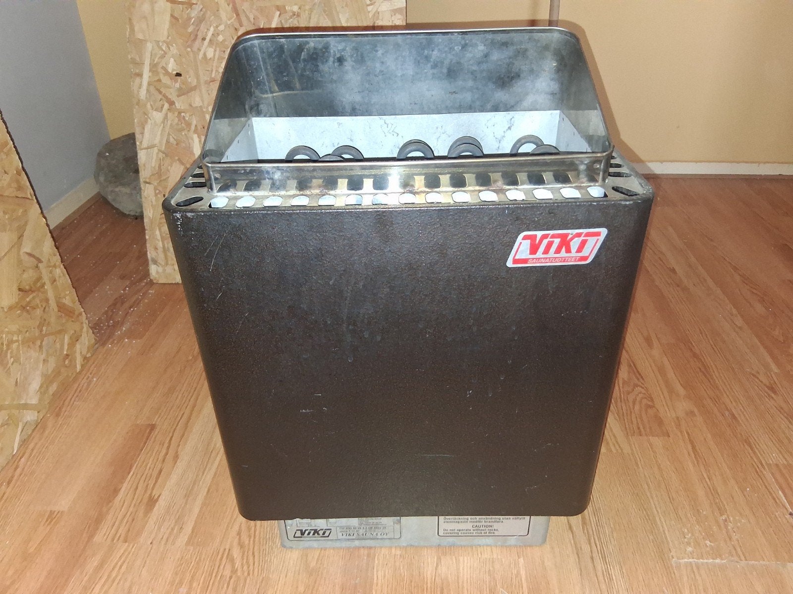 Saunakachel inclusief stenen., Ophalen of Verzenden, Zo goed als nieuw, Minder dan 50 watt