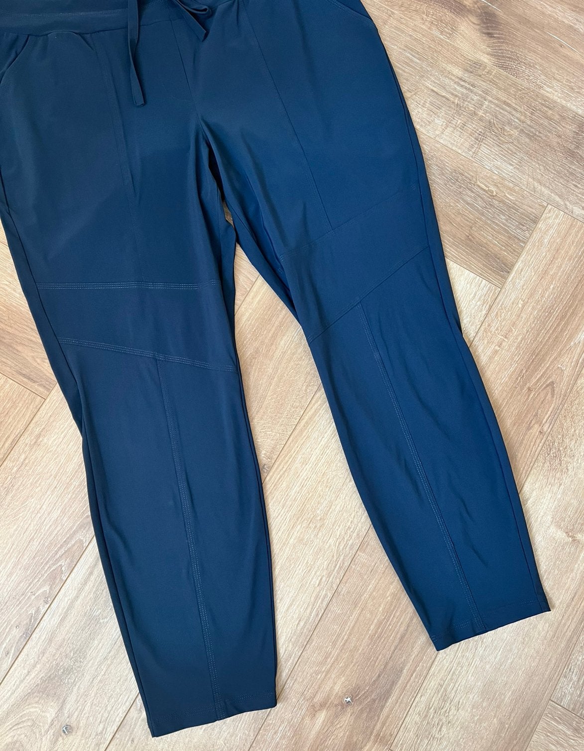 Studio anneloes new franka broek XXL donkerblauw travelstof, Blauw, Maat 46/48 (XL) of groter, Ophalen of Verzenden, Zo goed als nieuw