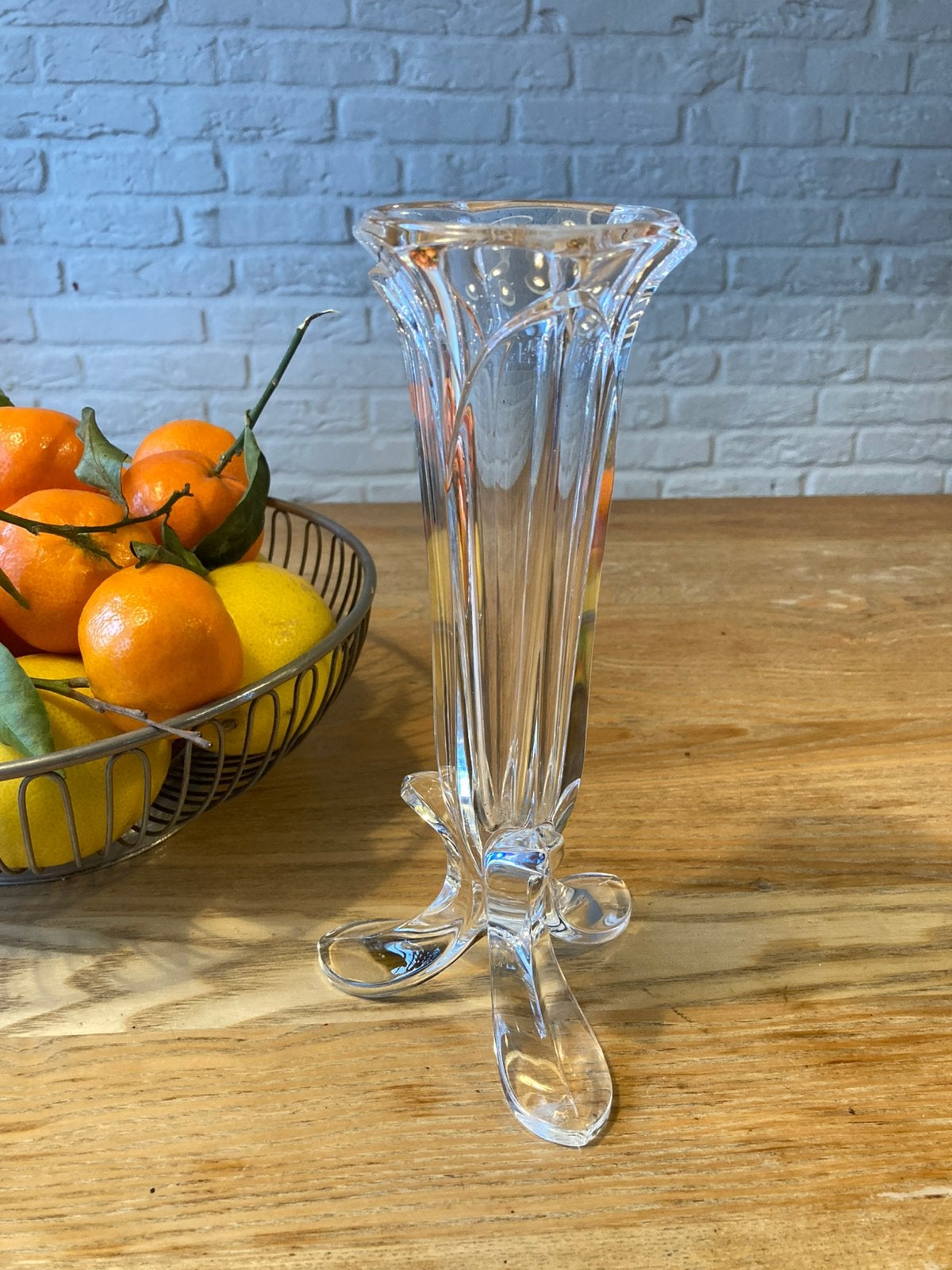 Cristal d'Arques Bandol Kristallen Vaas - Vintage, Ophalen of Verzenden