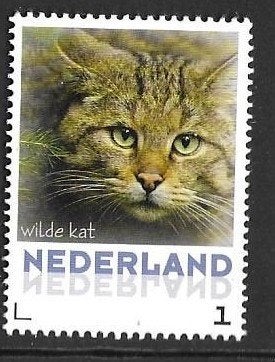 Persoonlijke zegel, Zoogdieren, Wilde kat, postfris, Ophalen of Verzenden, Postfris