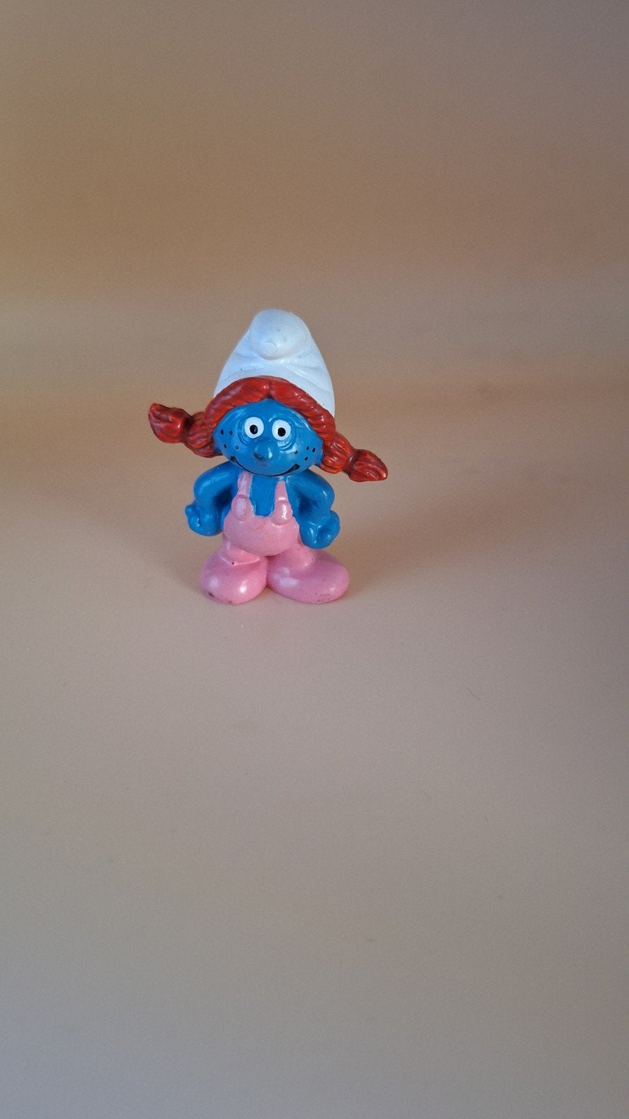 Sassette Kleuter Smurf - Verzamelaarsitem, Ophalen, Zo goed als nieuw, Overige Smurfen, Poppetje, Figuurtje of Knuffel