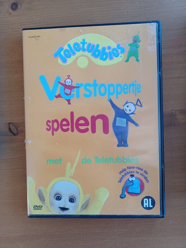 Teletubbies - verstoppertje spelen met de Teletubbies, Gebruikt, Alle leeftijden, Tv-serie, Inclusief doosje