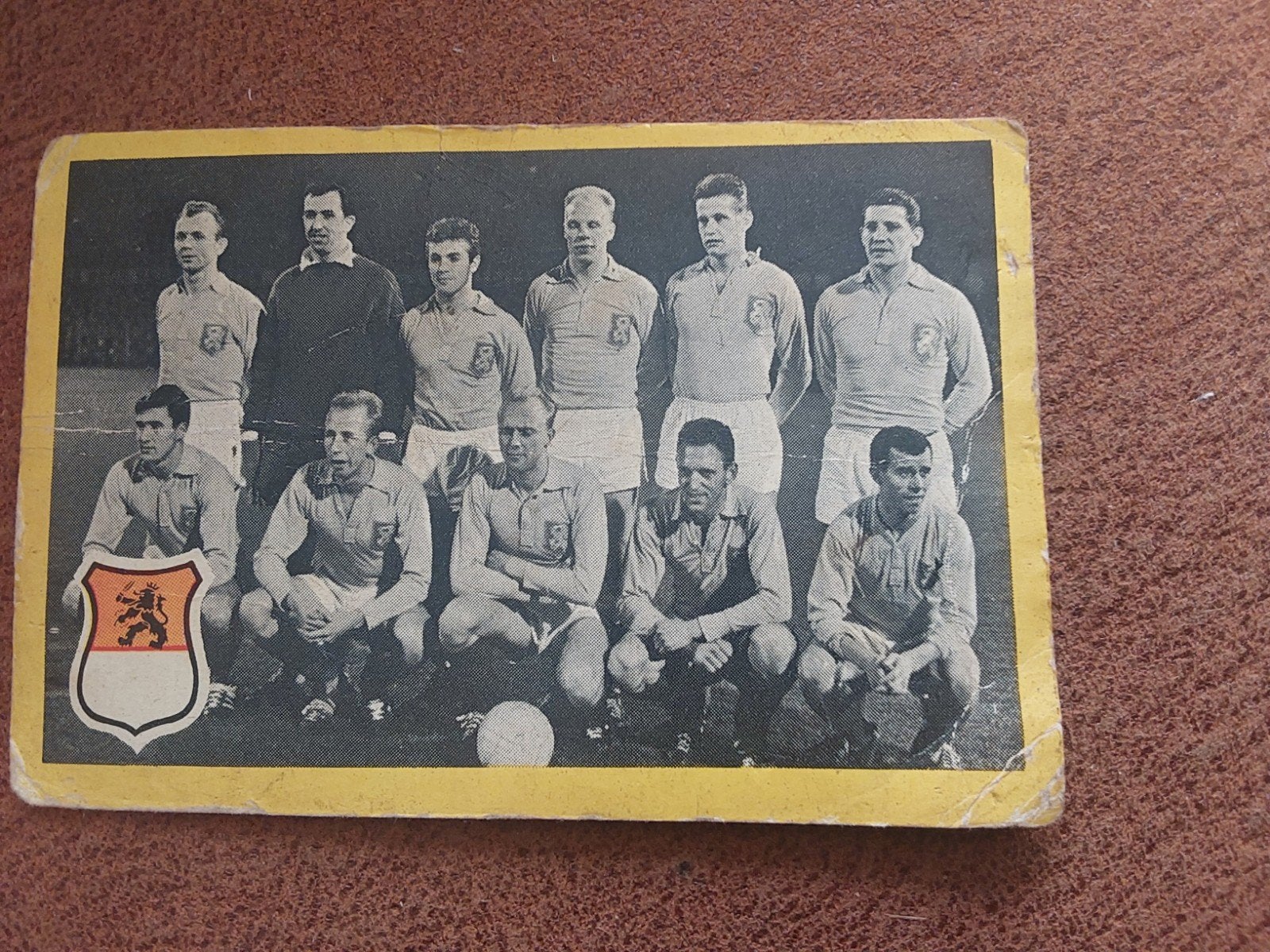 Voetbalplaatje Nederlands elftal  nr. 53, Ophalen of Verzenden, 1940 tot 1960, Zo goed als nieuw