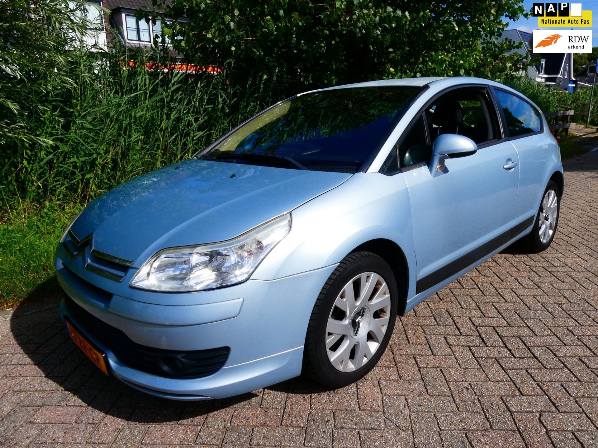 Citroen C4 Coupé 1.6-16V VTR+ 110pk Clima Cruise 143.000km, Auto's, Voorwielaandrijving, Stof, Gebruikt, 4 cilinders