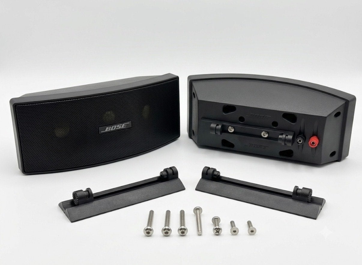Bose 151 SE Environmental Speakers - Zwart, Ophalen of Verzenden, Zo goed als nieuw, Bose, Minder dan 60 watt
