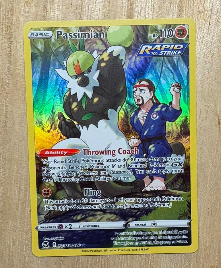 Passimian - TG08/TG30 - Silver Tempest - Pokémon, Ophalen of Verzenden, Zo goed als nieuw