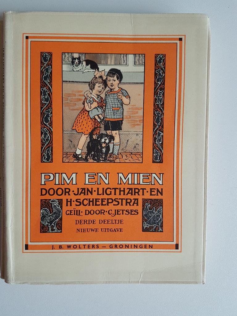 Jan Ligthart en H. Scheepstra, Pim en Mien, derde deeltje, Antiek en Kunst, Antiek | Boeken en Bijbels, Ophalen of Verzenden