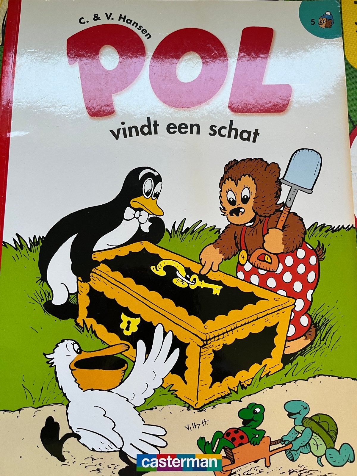 Pol vindt een schat - C. & V. Hansen (Casterman), Boeken, Kinderboeken | Jeugd | onder 10 jaar, Ophalen, Gelezen, Fictie algemeen