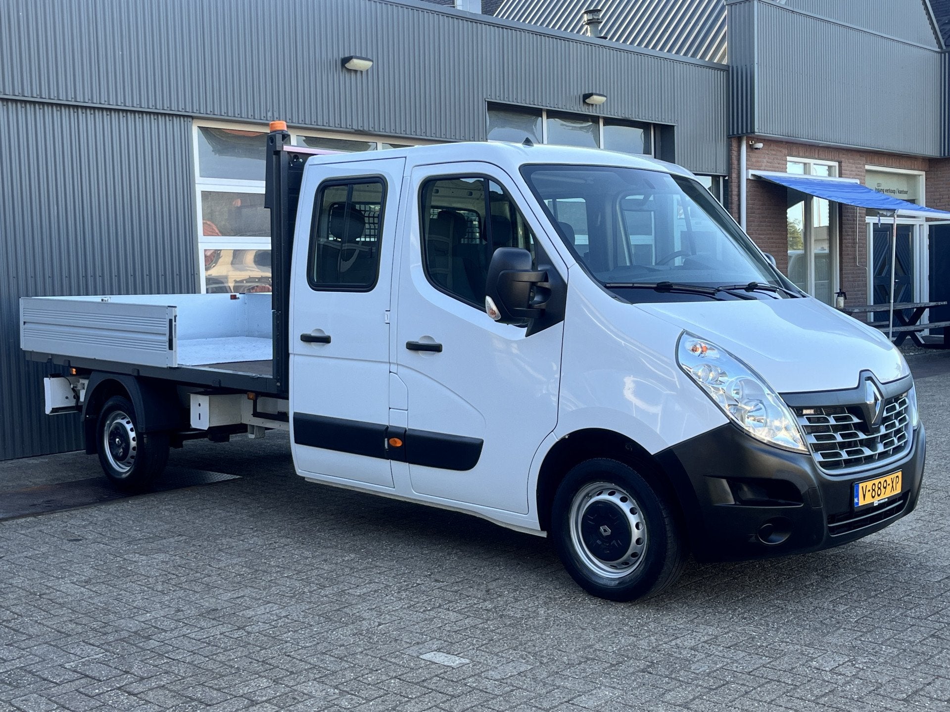 Renault Master T35 2.3 dCi L3 DC Airco Cruise controle Trekh, Stof, Gebruikt, 4 cilinders, Renault