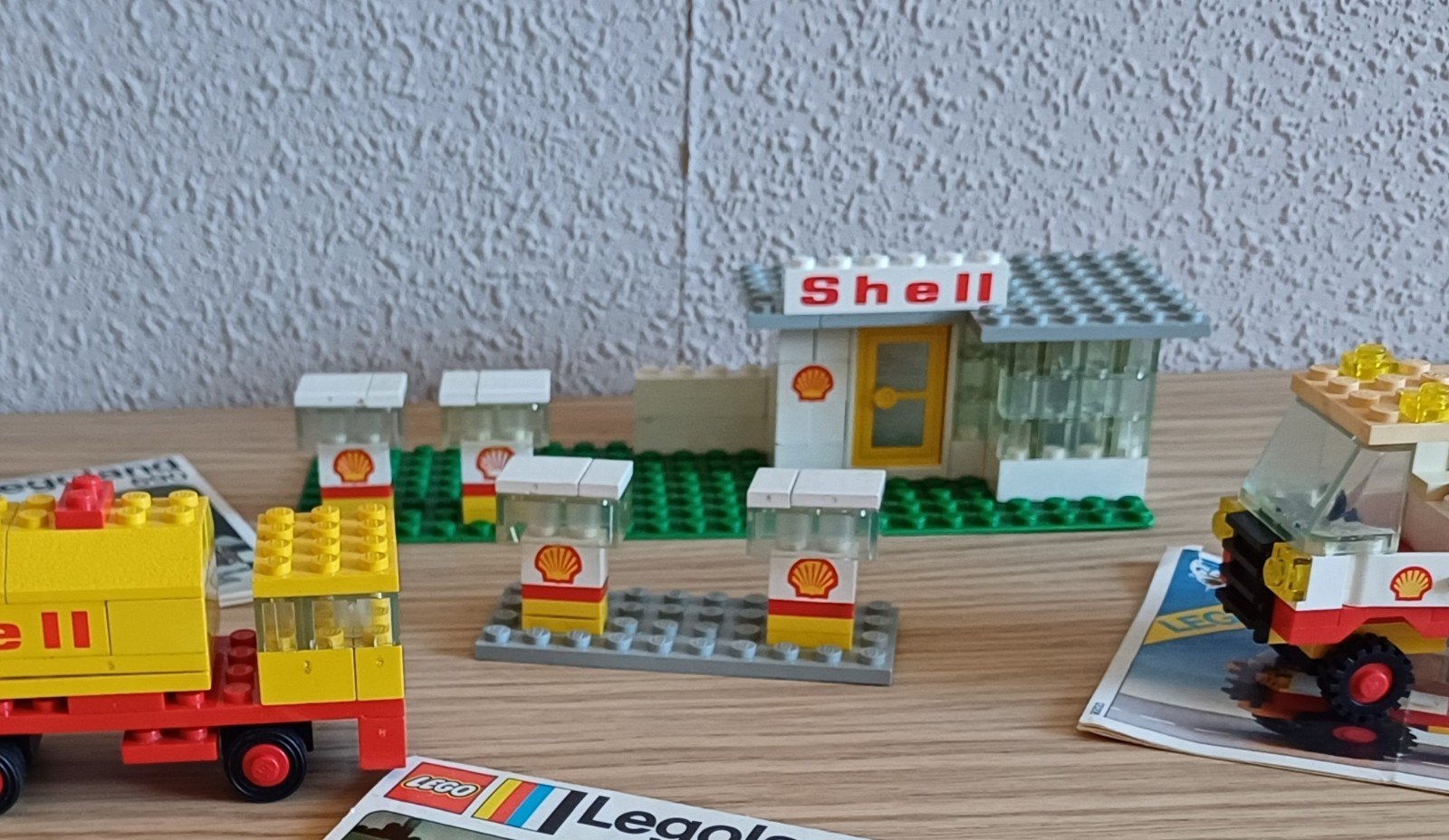 Lego shell tankstation, Kinderen en Baby's, Ophalen of Verzenden, Gebruikt, Lego