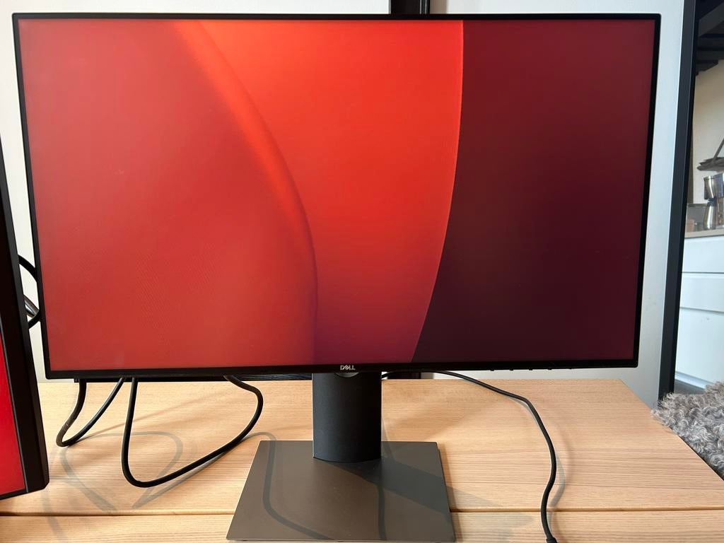 Dell Dual Monitor Set - U2419HC & P2421D, Gebruikt, IPS, In hoogte verstelbaar, Ophalen of Verzenden