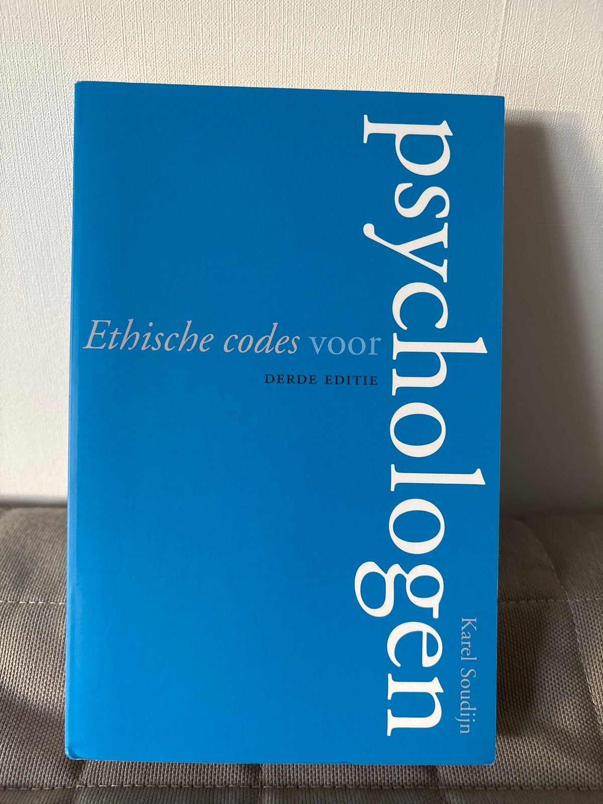 Ethische codes voor psychologen - Derde editie, Ophalen of Verzenden, Zo goed als nieuw, Overige onderwerpen