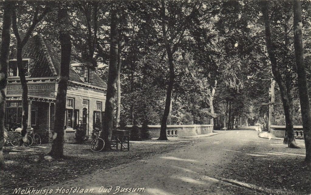 Melkhuisje Hoofdlaan Oud Bussum. - ongelopen, Verzamelen, Ansichtkaarten | Nederland, Ongelopen, Noord-Holland, 1920 tot 1940