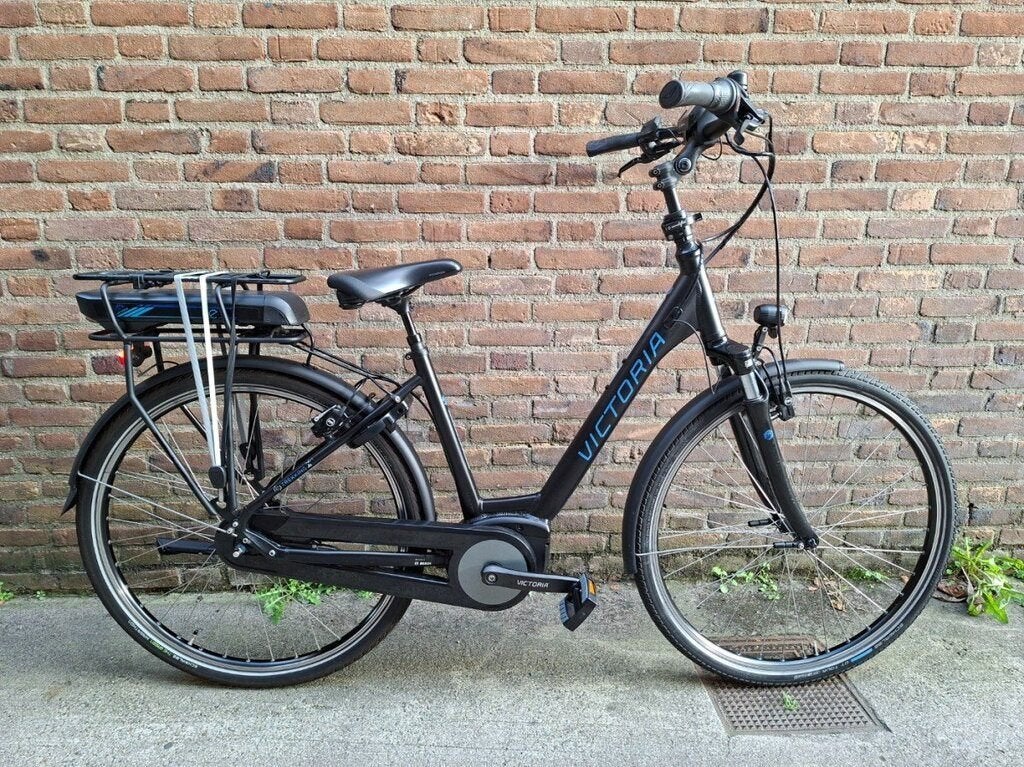 Victoria e-trekking 7.4H 7 versn. met Velgrem (caliper), Gebruikt, 47 tot 51 cm, X, Ophalen