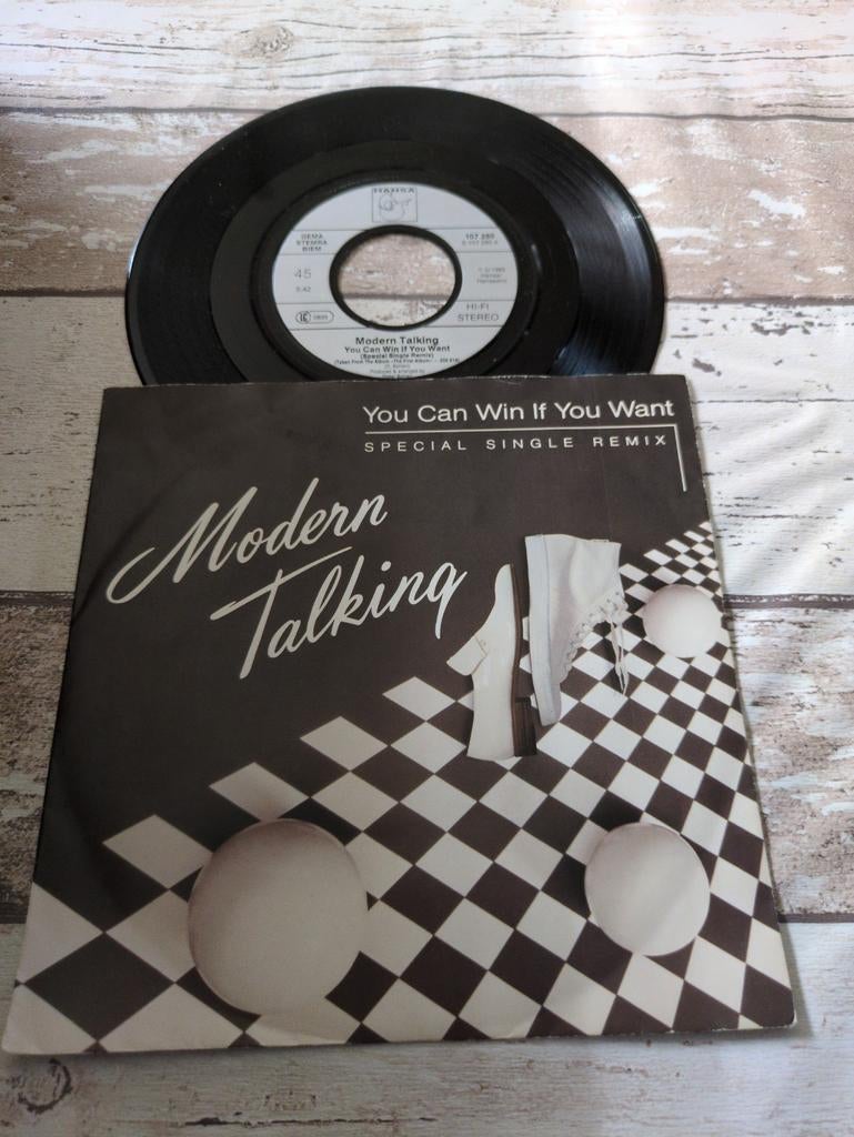 Modern Talking - You Can Win If You Want (Single), Ophalen of Verzenden, Gebruikt