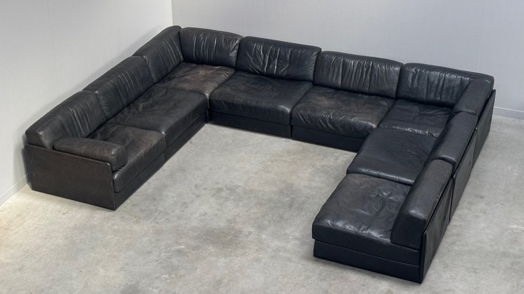 XXL De Sede DS76 DS 76 sofa bank daybed jaren 60 70, Overige maten, 75 tot 100 cm, Ophalen of Verzenden, Leer