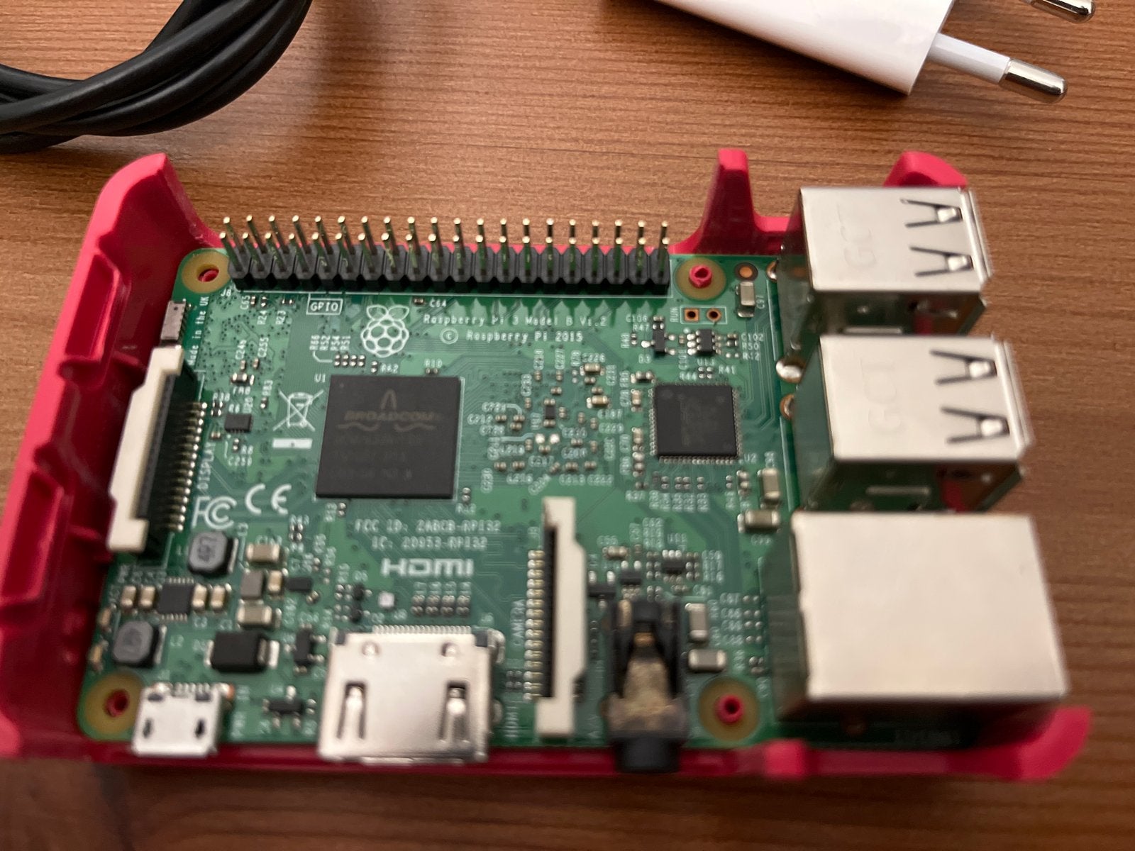 Raspberry Pi 3 Model B V1.2 met 32GB SD kaart, Computers en Software, Ophalen of Verzenden, Gebruikt