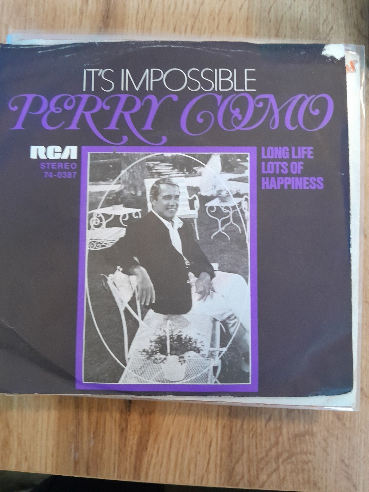 Perry como 7inch it,s impossible, Ophalen of Verzenden, Zo goed als nieuw, Pop