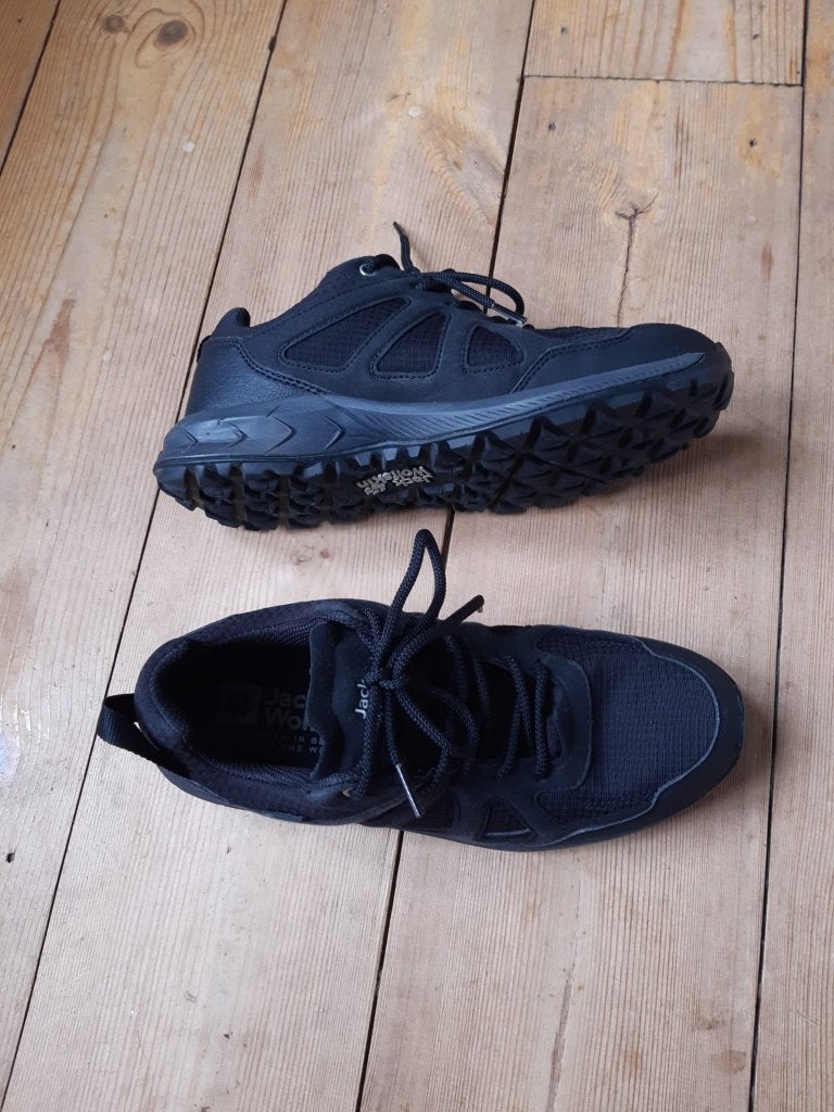 gratis Jack Wolfskin  dameswandelschoenen maat 37,5, Kleding | Dames, Schoenen, Ophalen, Zwart, Wandelschoenen, Zo goed als nieuw
