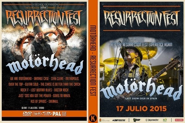 Motörhead  live Resurrection Fest, Spain (2015), Alle leeftijden, Verzenden, Nieuw in verpakking, Concert