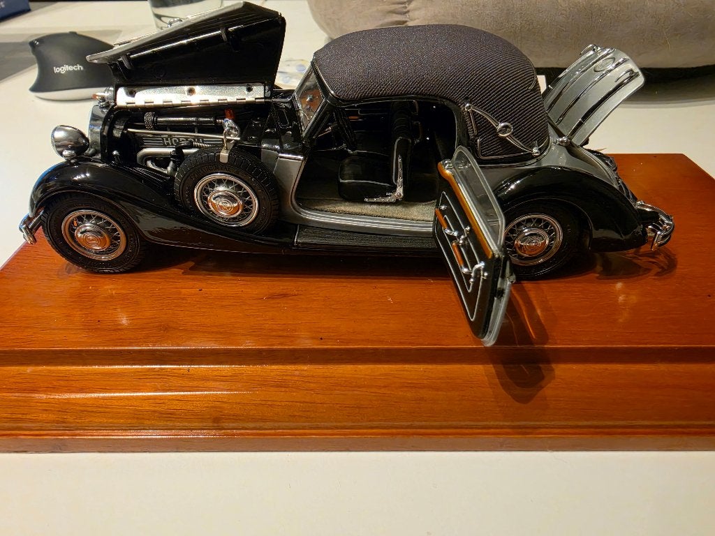 Horch 853 1936 nr 384 van de 1000 , CMC 1/24, Ophalen of Verzenden, Gebruikt, Auto, Overige merken