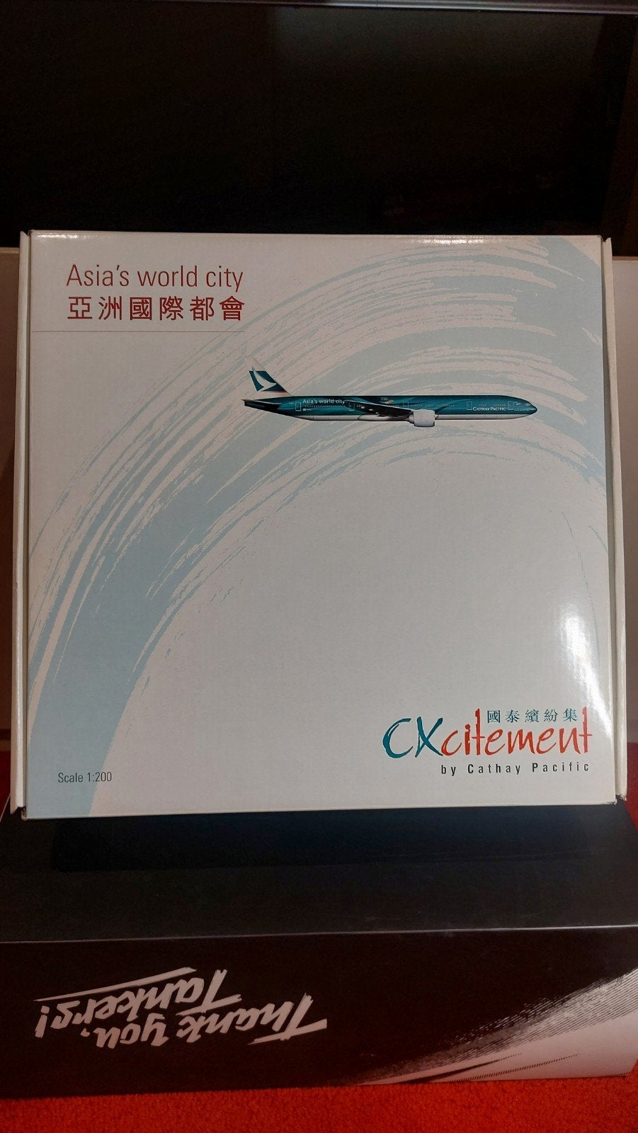 Cathay Pacific Boeing 777-300ER, Ophalen of Verzenden, Nieuw, Schaalmodel