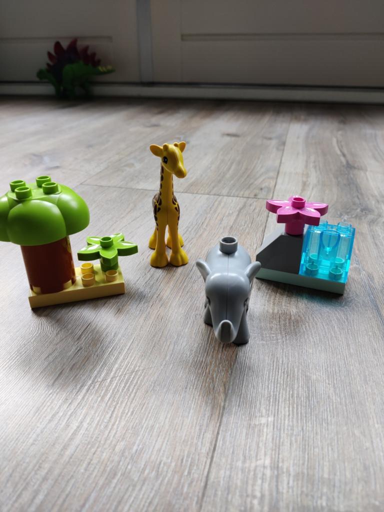 Lego Duplo Wilde dieren van Afrika, Ophalen, Zo goed als nieuw, Compleet, Duplo