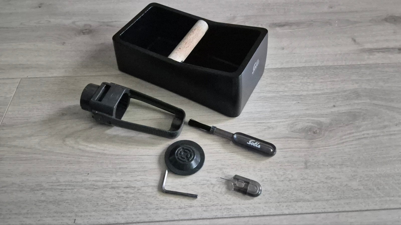Solis Koffie Accessoires Set - Zo goed als nieuw, Overige typen, Kunststof, Ophalen of Verzenden, Zo goed als nieuw