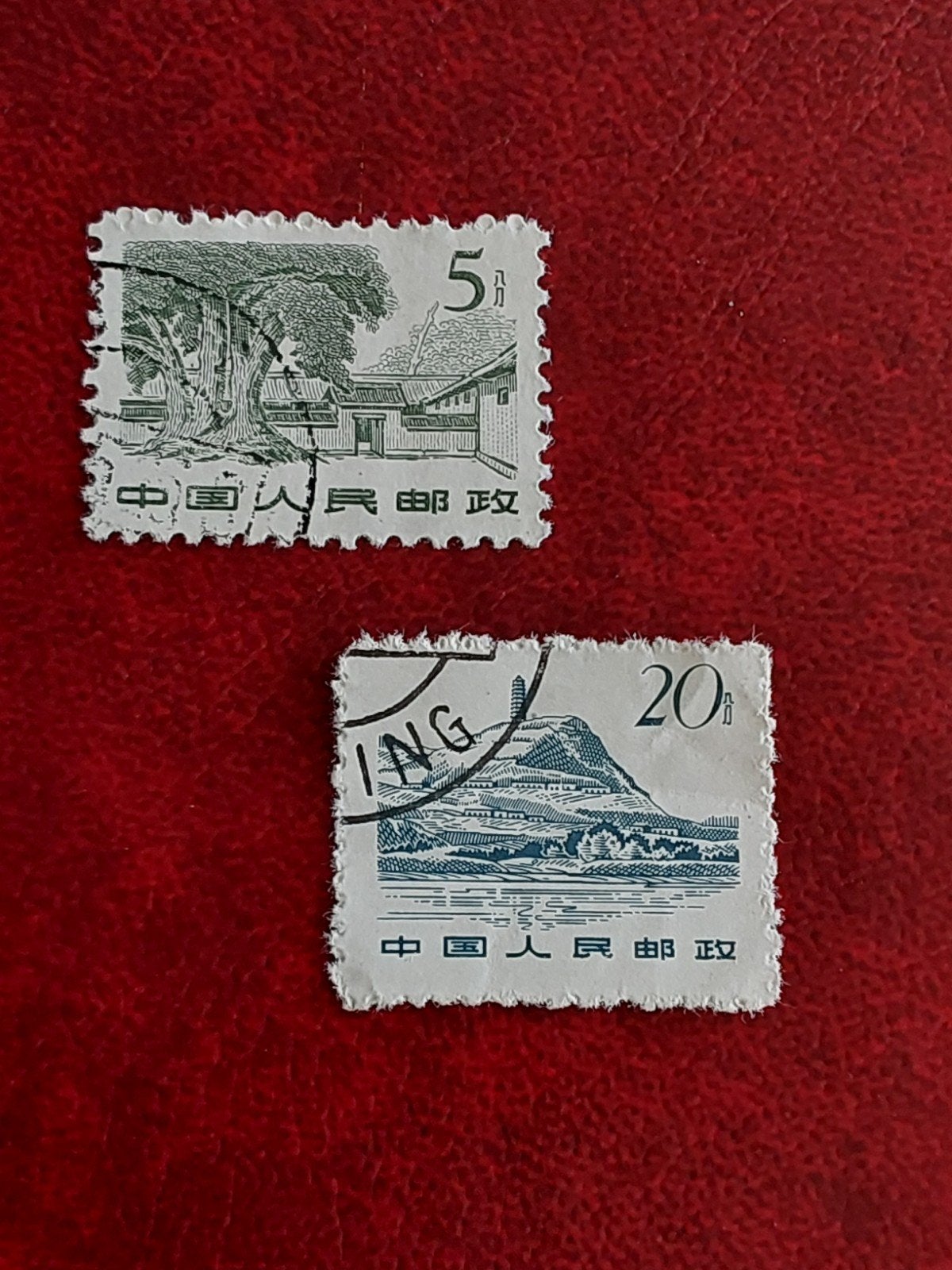 China. Volksrepubliek.  Historische gebouwen 1961 ( gest), Ophalen of Verzenden, Oost-Azië