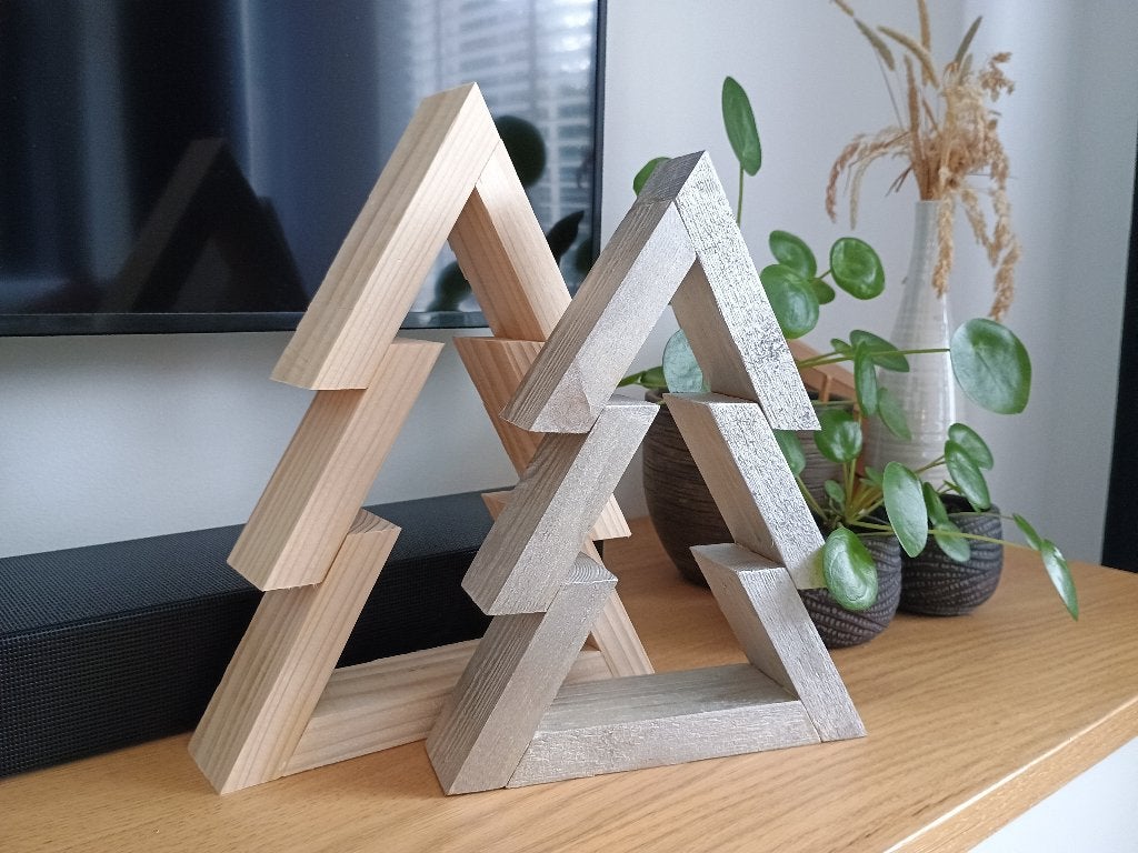 Houten Kerstboom 25 t/m 32 cm hoogte, Ophalen of Verzenden, Nieuw