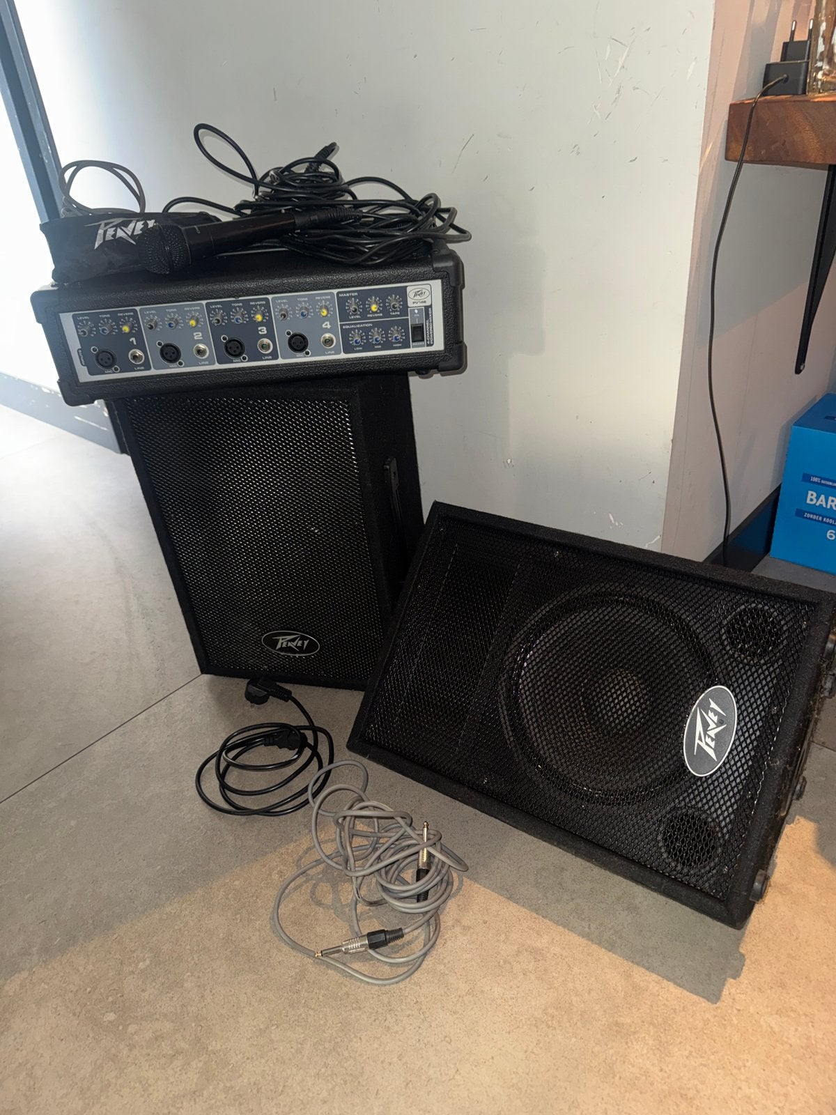 Peavey Audio Performer Pack PA-systeem, Ophalen, Zo goed als nieuw, Minder dan 500 watt, P.A.