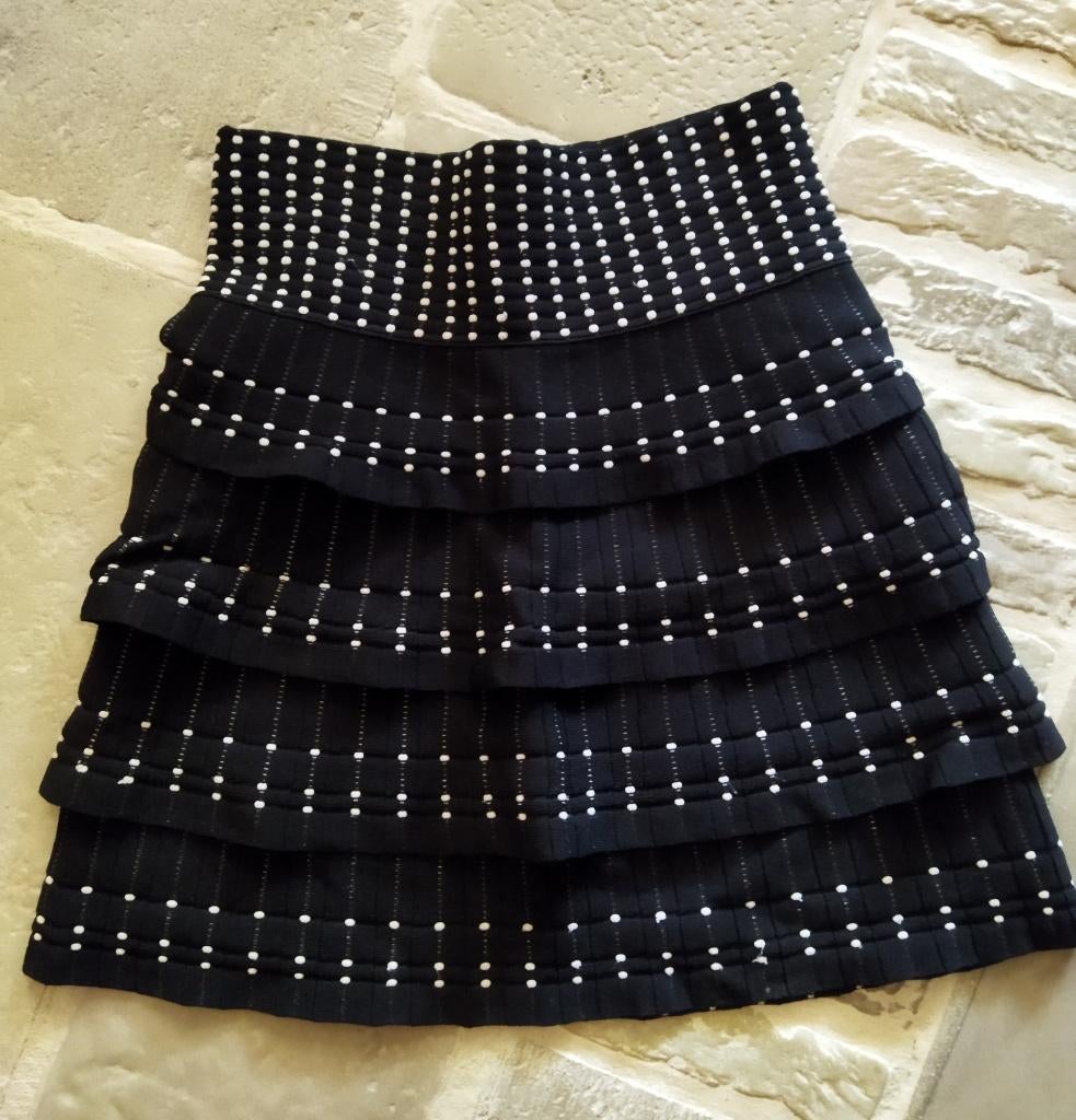 Nikkie Layer Rok Stretch Maat S, Kleding | Dames, Zwart, Nieuw, Ophalen of Verzenden, Nikkie