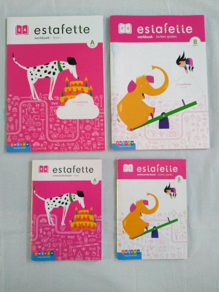 Estafette Versie 3 – Groep 4 – Pakket E4 Basis (Nieuw)., Ophalen of Verzenden, Nieuw, Overige niveaus, Nederlands