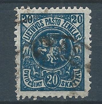C771 - Baltische staten – Litouwen – MiNr 63YA (gestempeld), Ophalen of Verzenden, Overige landen, Gestempeld