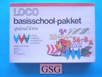 Maxi loco basisschoolpakket nr. 25252-01, Ophalen, Nieuw