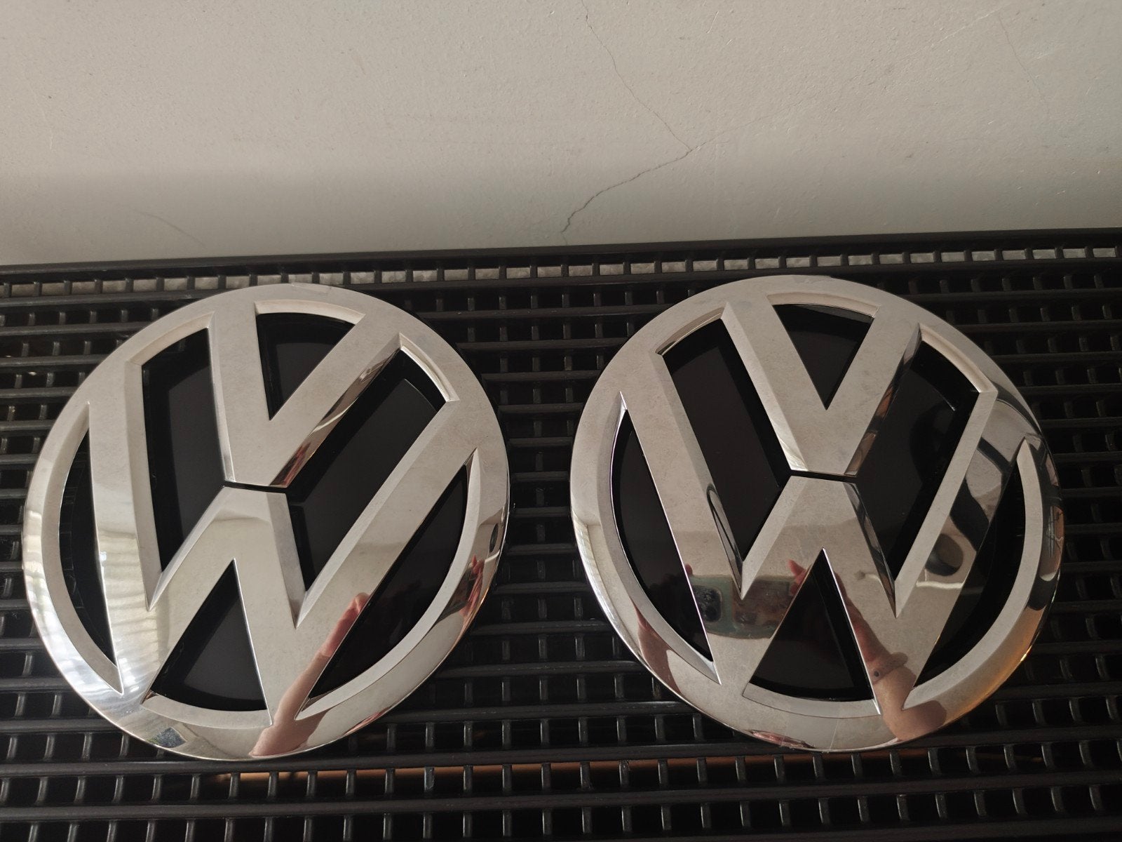 VW Crafter/Transporter 2x embleem, dm 17 cm,  7 EO 853 601, Ophalen of Verzenden, Nieuw, Volkswagen