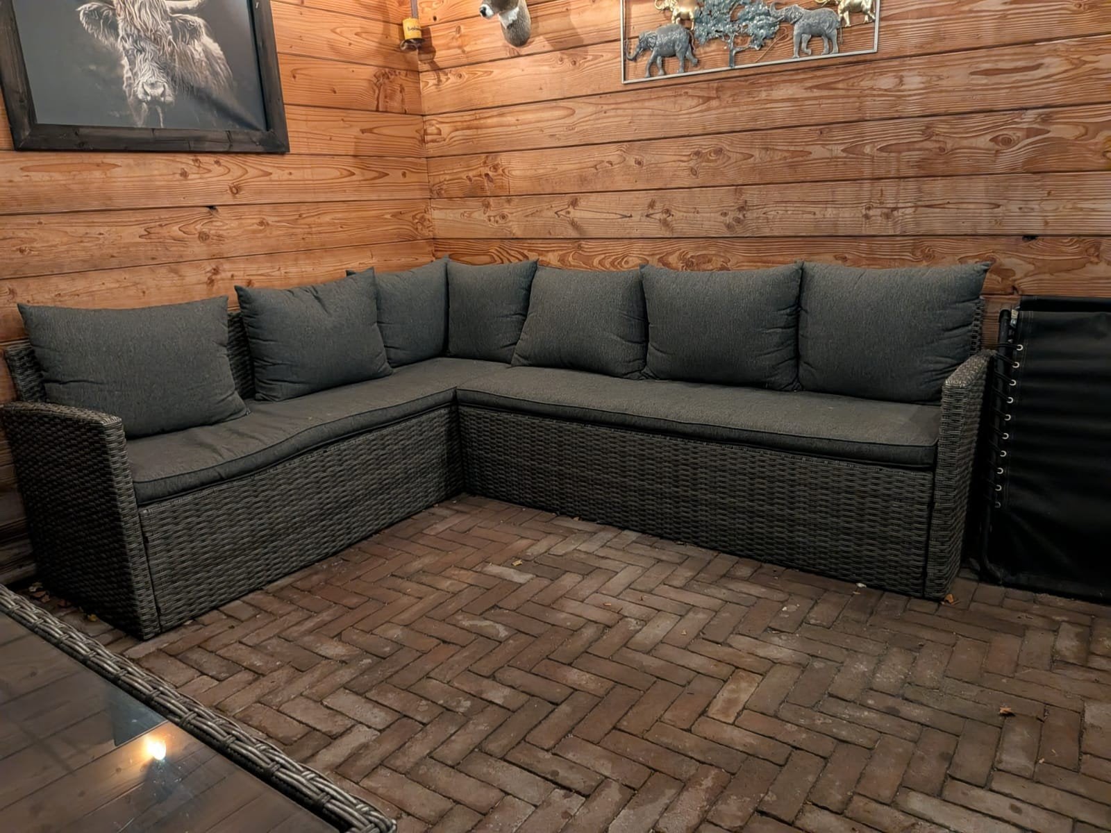 Tuinset, Tuin en Terras, Ophalen, Bank